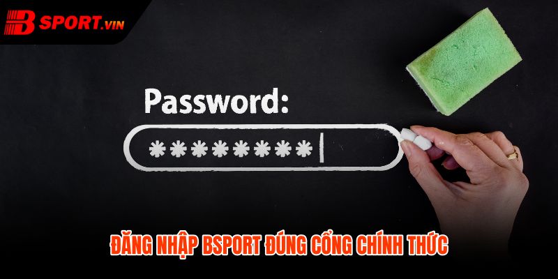 Đăng nhập Bsport qua cổng chính thức và ổ khóa bảo mật